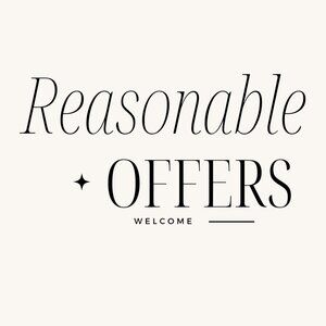 Open to Reasonable Offers